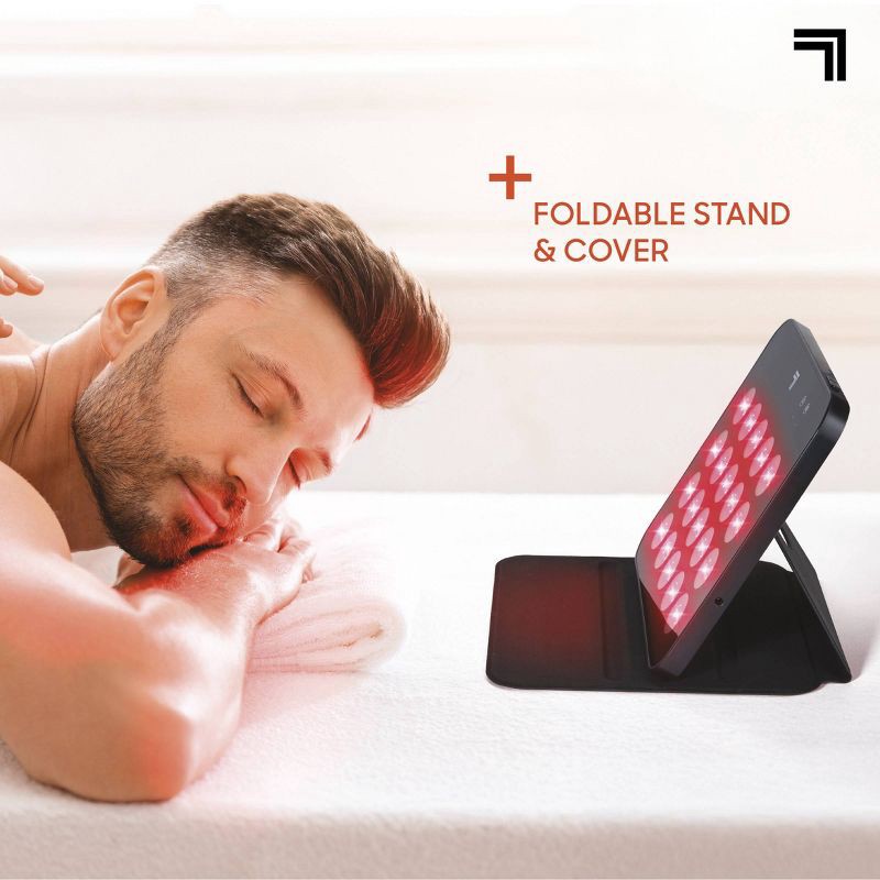 slide 5 of 8, Sharper Image Red Light Therapy Lamp, 1 ct