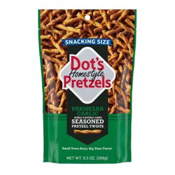 Dot's Homestyle Pretzels Parmesan Garlic - 9.5oz