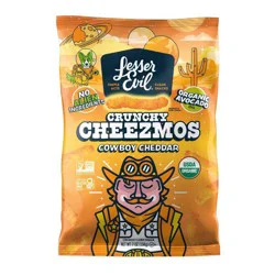 LesserEvil Cheezmos Cowboy Cheddar Chips - 7oz