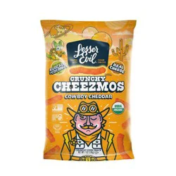 LesserEvil Cheezmos Cowboy Cheddar Chips - 7oz