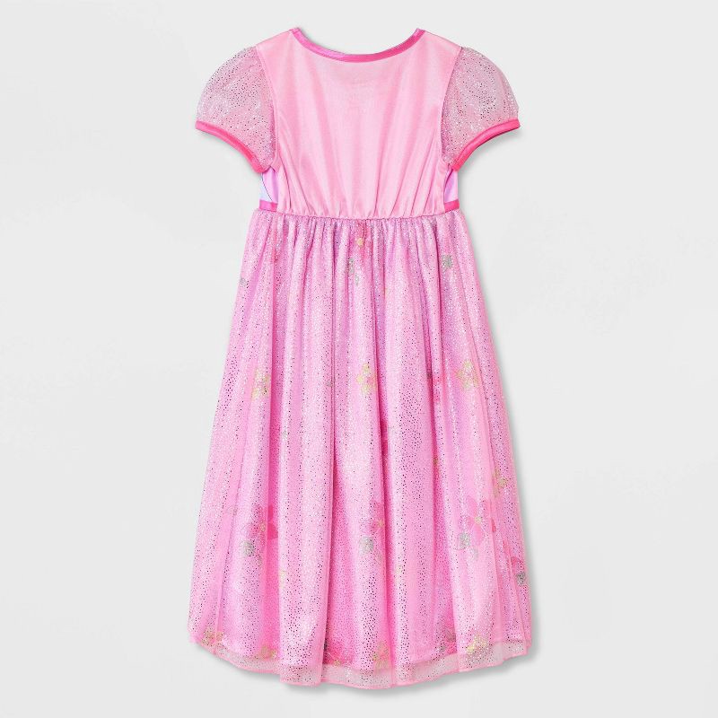 slide 2 of 4, Toddler Girls' Disney Princess Fantasy Night Gown - Pink 2T, 1 ct