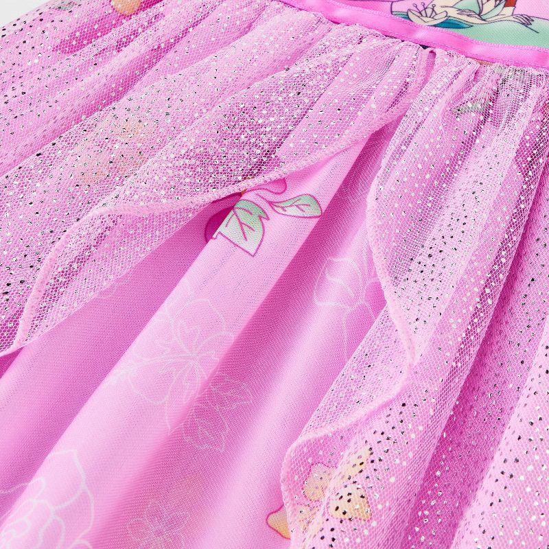 slide 4 of 4, Toddler Girls' Disney Princess Fantasy Night Gown - Pink 2T, 1 ct