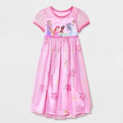 Toddler Girls' Disney Princess Fantasy NightGown - Pink 4T