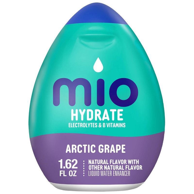 slide 1 of 9, MiO Hydrate Arctic Grape Flavored Drink Mix - 1.62oz, 1.62 oz
