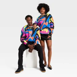 Black History Month Adult Crewneck Sweater - Abstract M