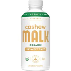 MALK Organics Unsweetened Cashew Milk - 28 fl oz