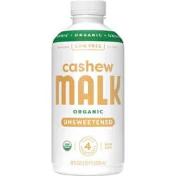 MALK Organics Unsweetened Cashew Milk - 28 fl oz