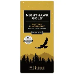 Nighthawk by Bota Gold Buttery Chardonnay Wine - 3L Box