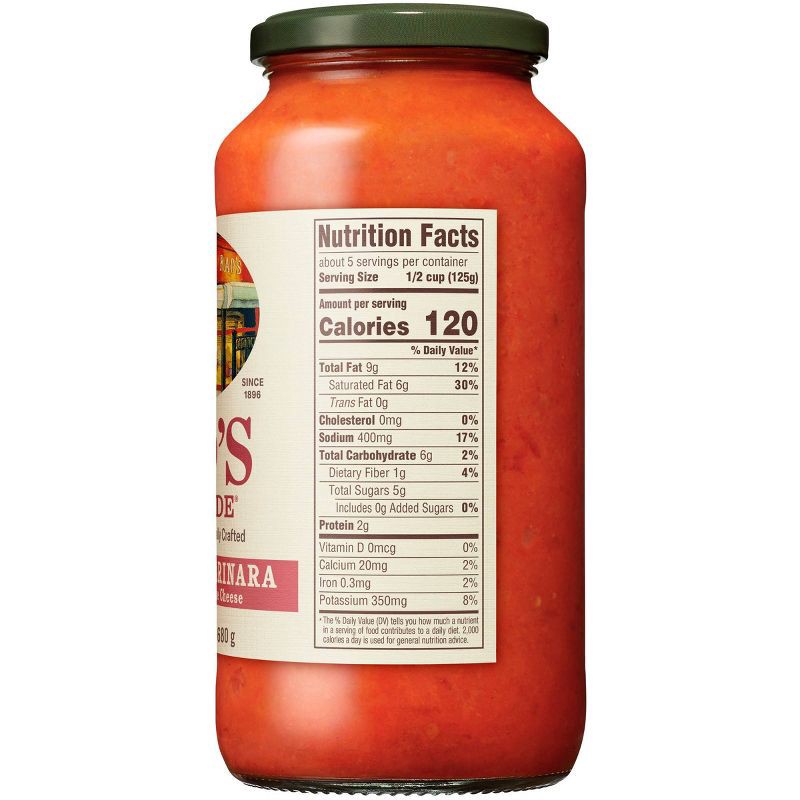 slide 8 of 9, Rao's Homemade Creamy Marinara Sauce with Mascarpone Cheese - 24oz, 24 oz