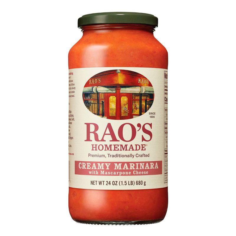 slide 1 of 9, Rao's Homemade Creamy Marinara Sauce with Mascarpone Cheese - 24oz, 24 oz