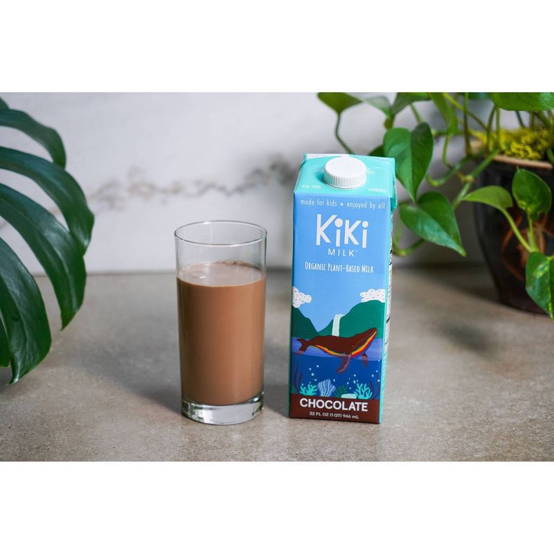 slide 4 of 4, Kiki Milk Organic Dairy-Free Chocolate Oat Milk – 32 fl oz, 32 fl oz