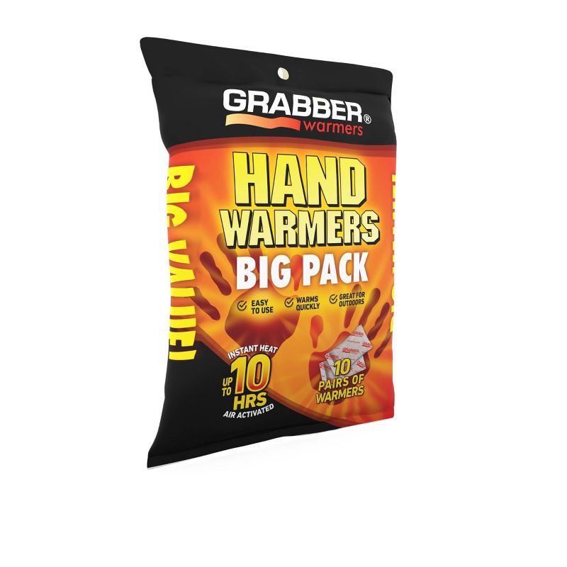 slide 3 of 4, Grabber Warmers Hand Warmer 10pk, 10 ct