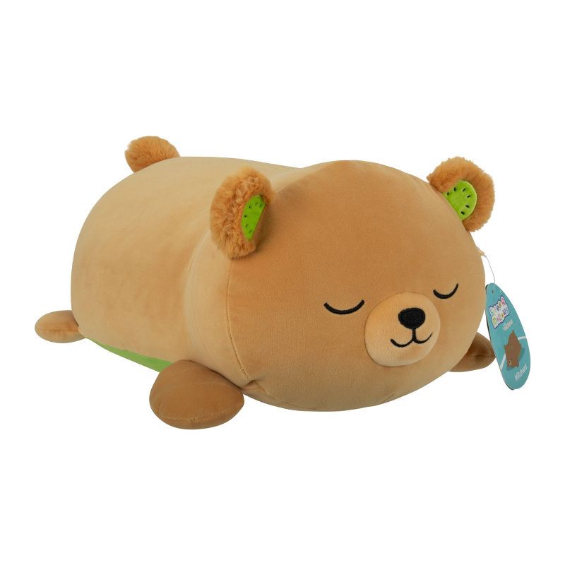 slide 6 of 12, Squishmallows 8" Weighted Kiwi Bear Sleepamallow Stuffed Animal, 1 ct