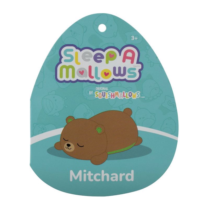slide 10 of 12, Squishmallows 8" Weighted Kiwi Bear Sleepamallow Stuffed Animal, 1 ct