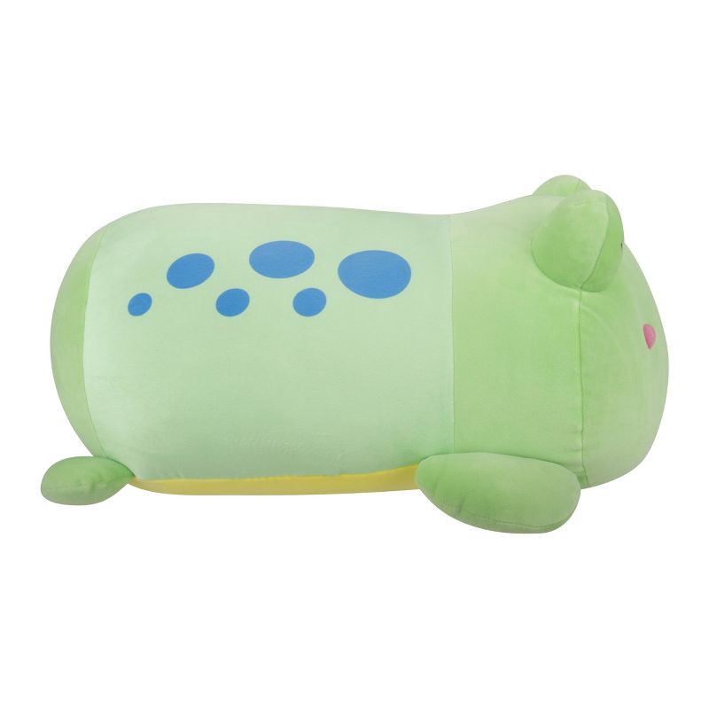 slide 7 of 11, Squishmallows 18" Jumbo Limell Green Frog with Blue Spots Sleepamallow Stuffed Animal, 1 ct