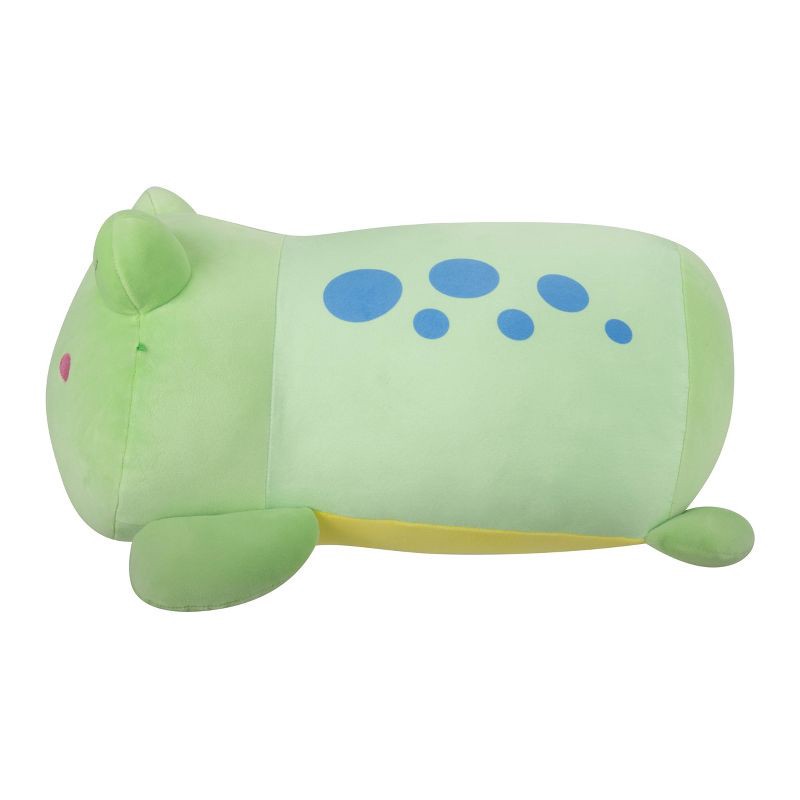slide 8 of 11, Squishmallows 18" Jumbo Limell Green Frog with Blue Spots Sleepamallow Stuffed Animal, 1 ct