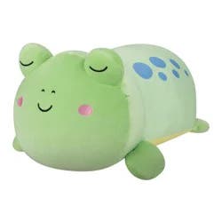Squishmallows 18" Jumbo Limell Green Frog with Blue Spots Sleepamallow Stuffed Animal