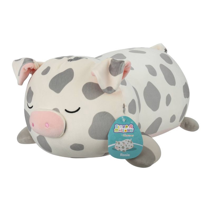 slide 2 of 11, Squishmallows 18" Jumbo Rosie Spotted Pig Sleepamallow Stuffed Animal, 1 ct