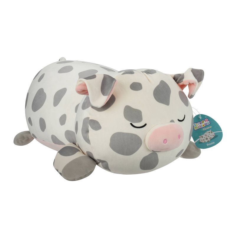 slide 6 of 11, Squishmallows 18" Jumbo Rosie Spotted Pig Sleepamallow Stuffed Animal, 1 ct