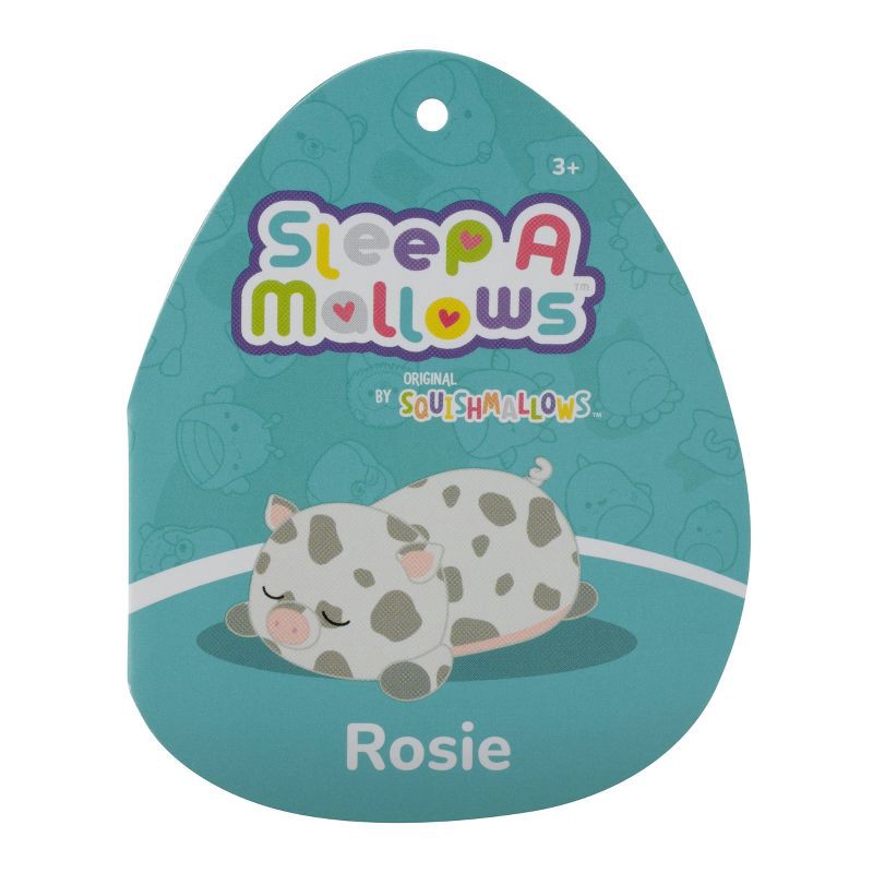 slide 10 of 11, Squishmallows 18" Jumbo Rosie Spotted Pig Sleepamallow Stuffed Animal, 1 ct