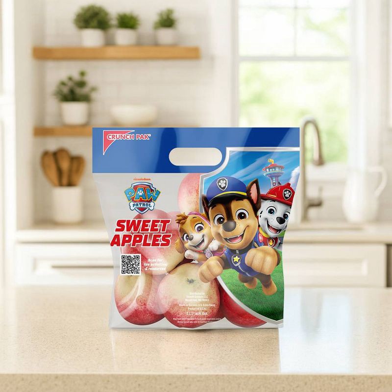 slide 2 of 3, CrunchPak PAW Patrol Sweet Apples - 3lbs Bag, 3 lb
