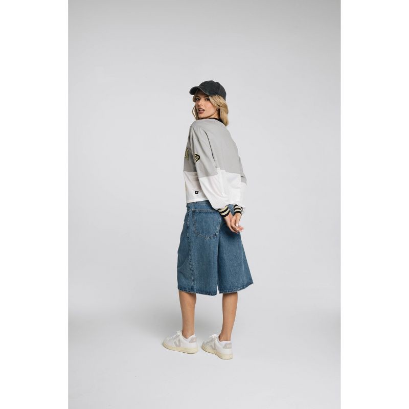 slide 2 of 4, NCAA Colorado Buffaloes Women's Fashion Crew Neck Fleece Sweatshirt - M - Wild Collective, 1 ct