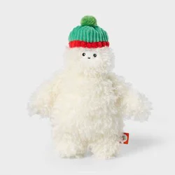9" Yeti with Hat Stuffed Animal - Gigglescape™