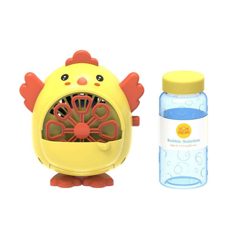slide 1 of 3, Chick Bubble Maker Play Sprinkler - Sun Squad™, 1 ct