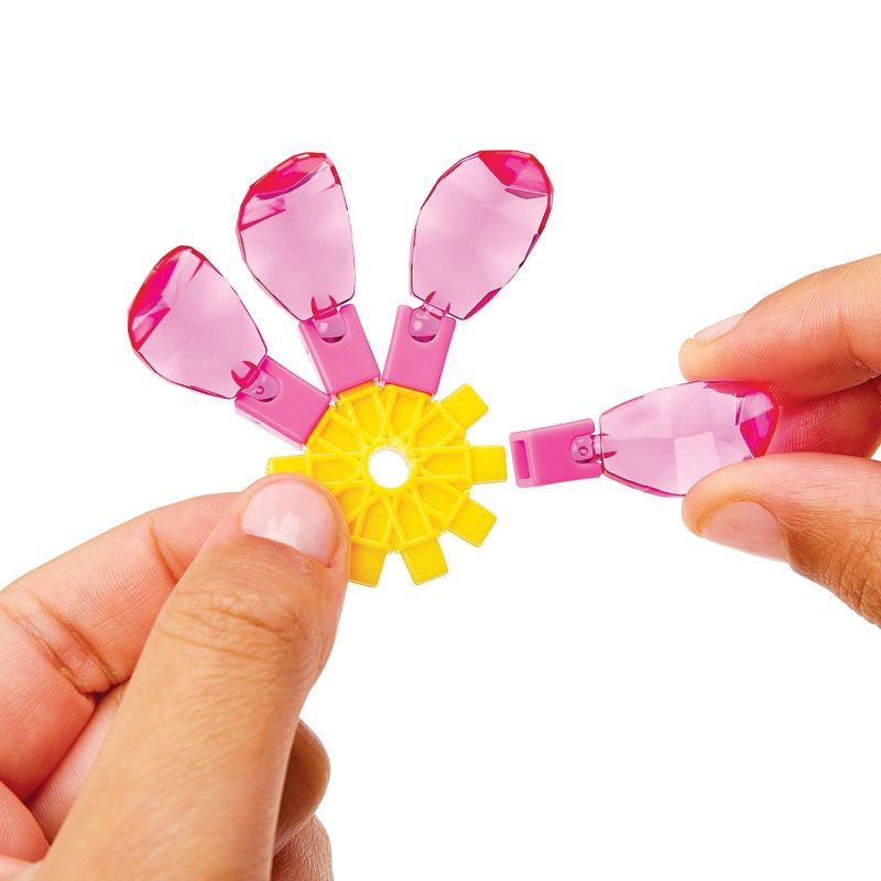 slide 5 of 12, Rose Art Crystal Gem Creations Succulent Craft Kit - 175pc for Kids, Tweens & Adults: Plastic Building Sets, Creativity, 175 ct