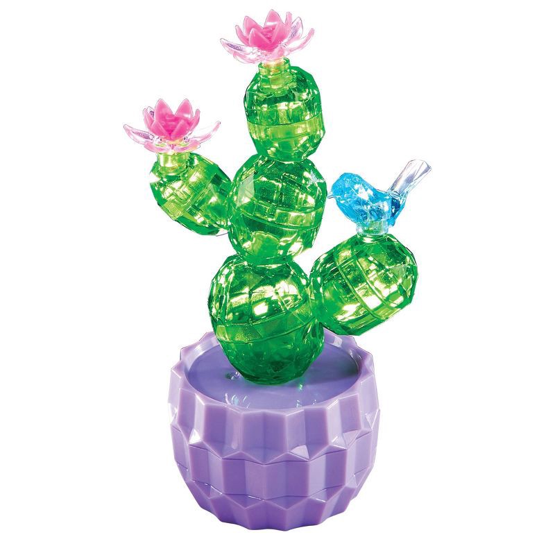 slide 8 of 12, Rose Art Crystal Gem Creations Succulent Craft Kit - 175pc for Kids, Tweens & Adults: Plastic Building Sets, Creativity, 175 ct