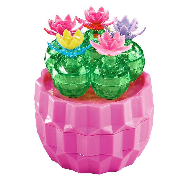 slide 11 of 12, Rose Art Crystal Gem Creations Succulent Craft Kit - 175pc for Kids, Tweens & Adults: Plastic Building Sets, Creativity, 175 ct
