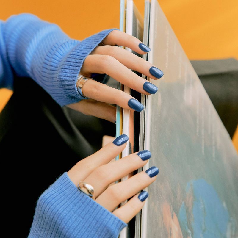 slide 4 of 5, Ohora Gel Nail Art Basic Line Starter Kit - Indigo Blues - 30pc, 30 ct