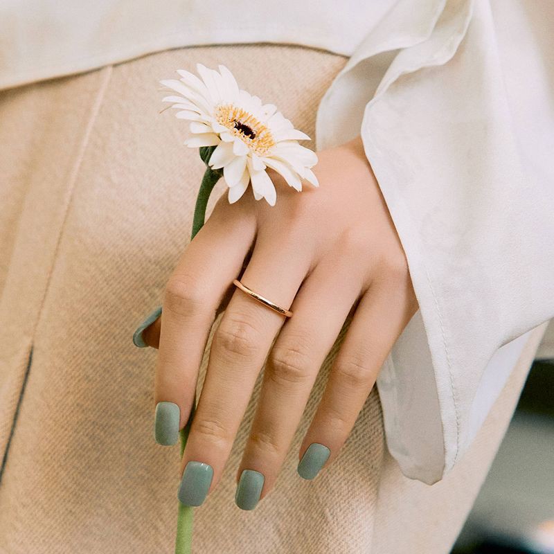 slide 3 of 3, Ohora Gel Nail Art Basic Line - Muted Grove - 30ct, 30 ct