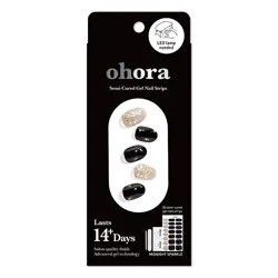 Ohora Gel Nail Art Design Line - Midnight Sparkle - 30ct