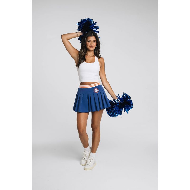 slide 3 of 4, NCAA Florida Gators Women's Pleated Skorts - S - Wild Collective, 1 ct