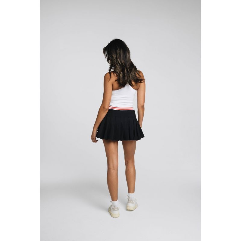 slide 3 of 4, NCAA Ohio State Buckeyes Women's Pleated Skorts - L - Wild Collective, 1 ct