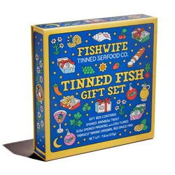 Fishwife Tinned Seafood Co Tinned Fish Holiday Gift Set - 7.6oz/3pc