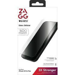 ZAGG iPhone 16 Pro Max Screen Protector Glass+ Defense