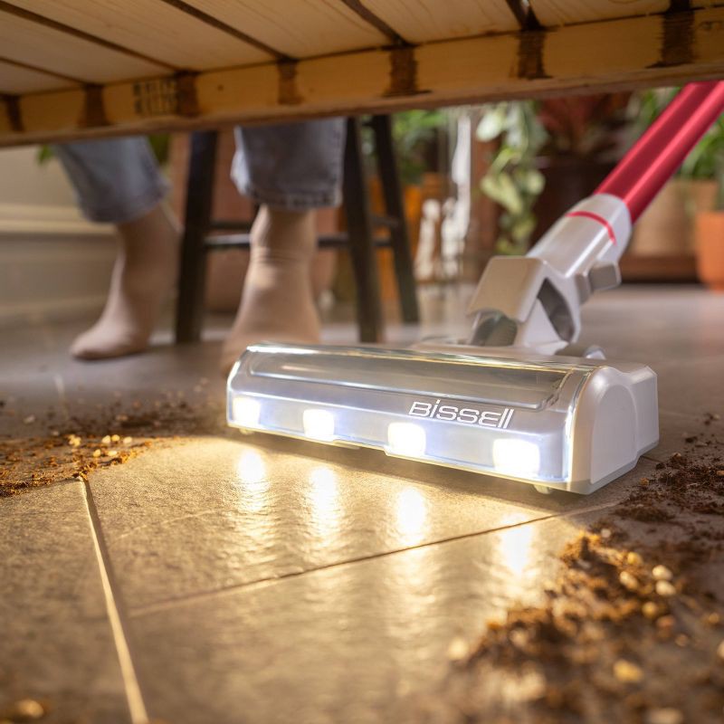 slide 2 of 7, BISSELL PowerClean Swivel Head Cordless Stick Vacuum 4342 10.5" Cleaning Path White, 1 ct