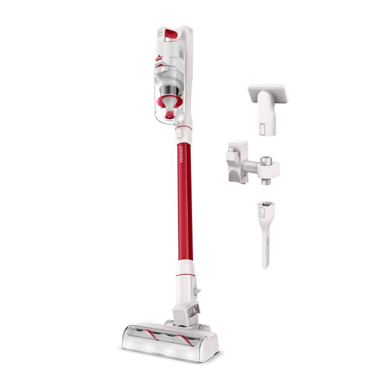 slide 1 of 7, BISSELL PowerClean Swivel Head Cordless Stick Vacuum 4342 10.5" Cleaning Path White, 1 ct