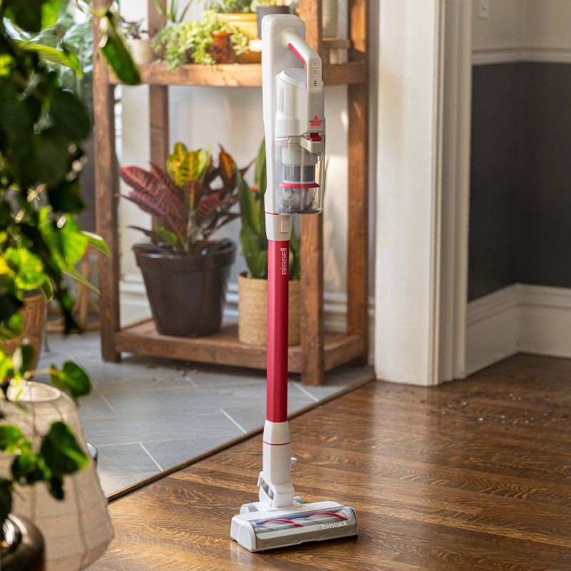 slide 3 of 7, BISSELL PowerClean Swivel Head Cordless Stick Vacuum 4342 10.5" Cleaning Path White, 1 ct