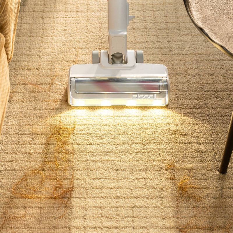slide 5 of 7, BISSELL PowerClean Swivel Head Cordless Stick Vacuum 4342 10.5" Cleaning Path White, 1 ct