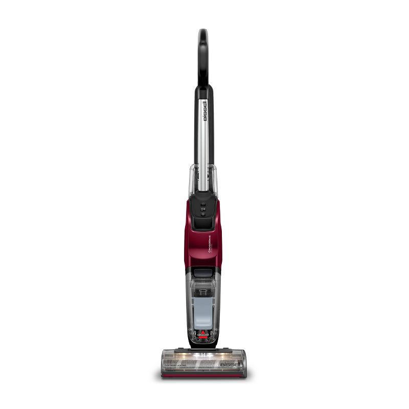 slide 2 of 9, BISSELL CrossWave EdgeFind Pet Hair Pick-Up Floor Cleaner 4223 25' 10.5" Cleaning Path Red, 1 ct