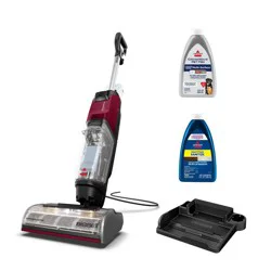 BISSELL CrossWave EdgeFind Pet Hair Pick-Up Floor Cleaner 4223 25' 10.5" Cleaning Path Red