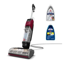 BISSELL CrossWave EdgeFind Pet Hair Pick-Up Floor Cleaner 4223 25' 10.5" Cleaning Path Red