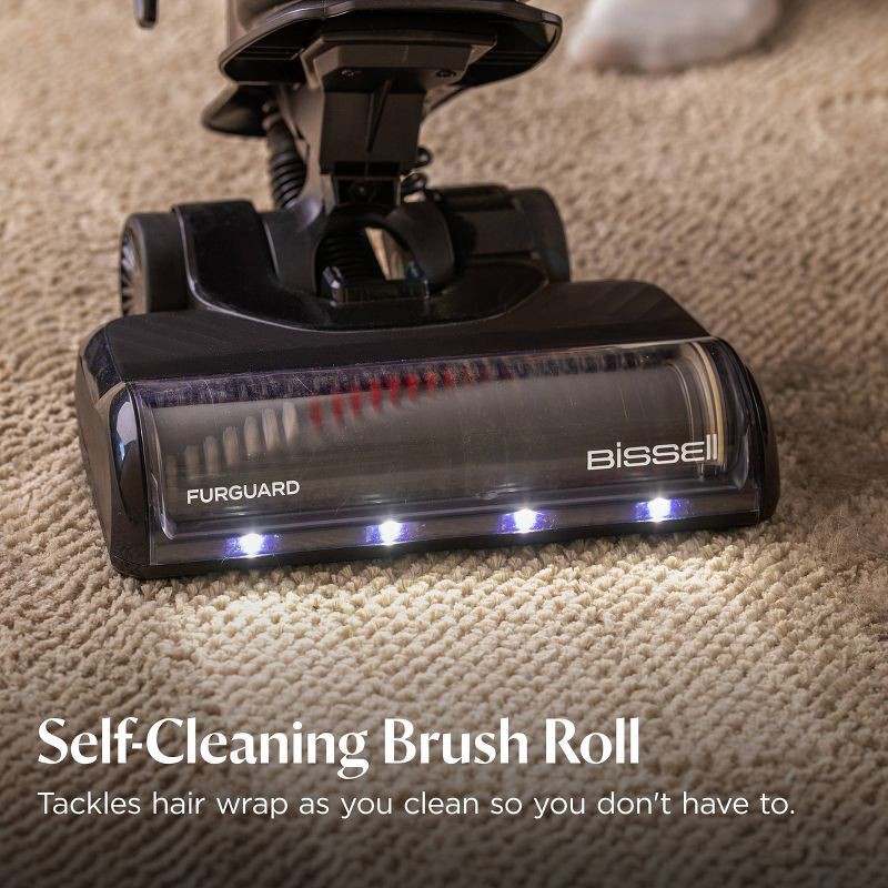slide 6 of 12, BISSELL CleanView Max FurGuard LiftOff Pet Hair Pick-Up Vacuum Cleaner 4243 25' 11.7" Black, 1 ct