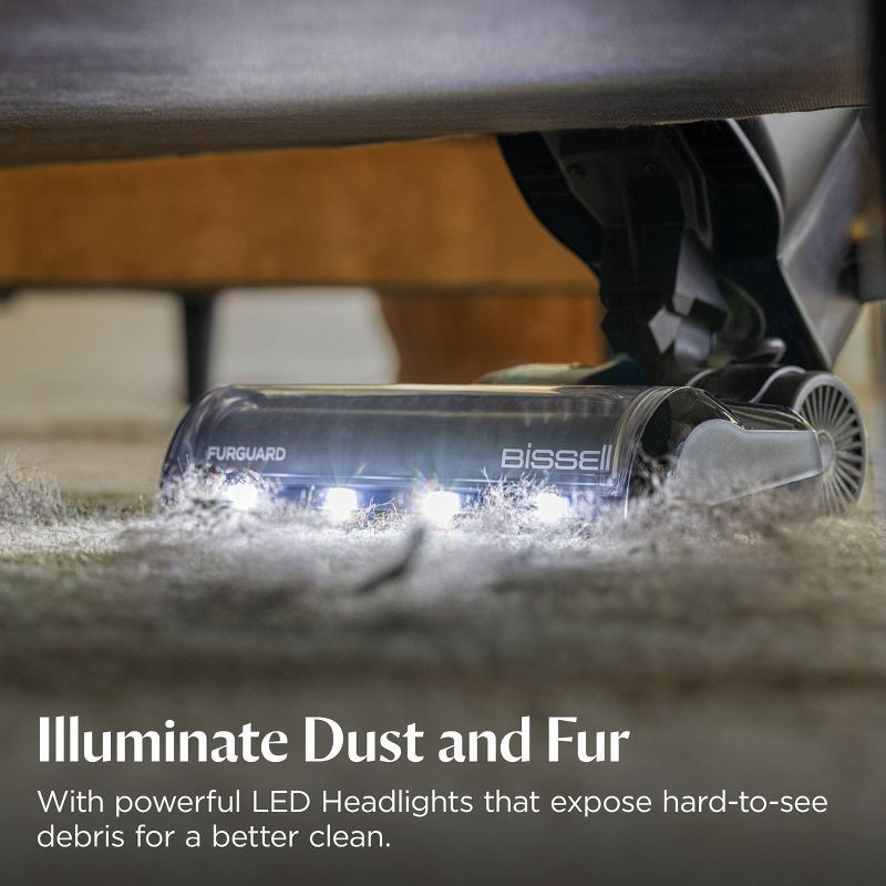 slide 7 of 12, BISSELL CleanView Max FurGuard LiftOff Pet Hair Pick-Up Vacuum Cleaner 4243 25' 11.7" Black, 1 ct