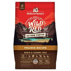 Stella & Chewy's Chicken and Turkey Flavor Wild Red Raw Coated Grain and Legume Free Dry Dog Food - 3.5lbs