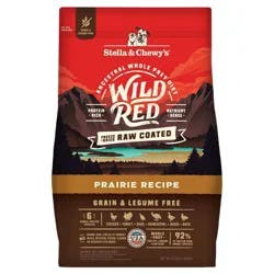 Stella & Chewy's Chicken and Turkey Flavor Wild Red Raw Coated Grain and Legume Free Dry Dog Food - 3.5lbs