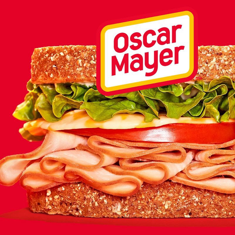 slide 4 of 9, Oscar Mayer Smoked White Bologna Turkey - 16oz, 16 oz